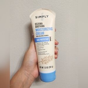 Simply Eczema Soothing Moisturizing Cream Gentle New